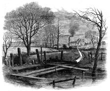 The fatal explosion at St. Edmund's Main Colliery, Barnsley, 1862. Creator: Unknown
