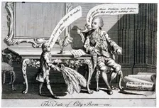The fate of City Rem-ces 1770. Artist: Anon