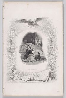 The Fates, from The Songs of Béranger, 1829. Creators: W. J. J. Déshauvents, Melchior Péronard
