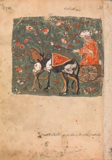 The Father's Advice Followed by a Son who Sets out to Join a Caravan..., 18th century. Creator: Unknown