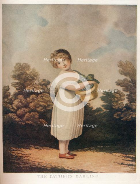 'The Father's Darling', c1890. Artist: Unknown.