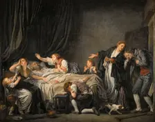 The Father's Curse: The Son Punished. Artist: Greuze, Jean-Baptiste (1725-1805)