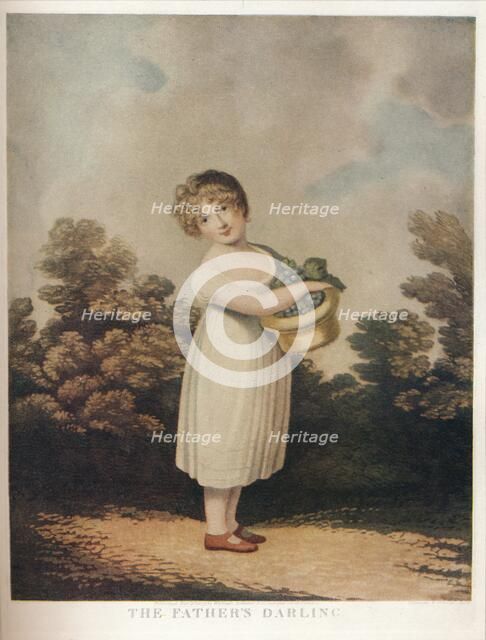 'The Father's Darling', c1890. Artist: Unknown.