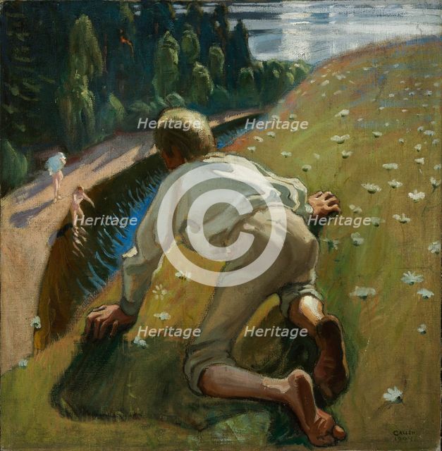 The Faun, 1904. Creator: Gallen-Kallela, Akseli (1865-1931).