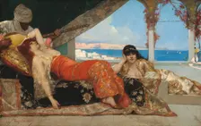 The Favorite of the Emir, c. 1879. Creator: Jean Joseph Benjamin Constant