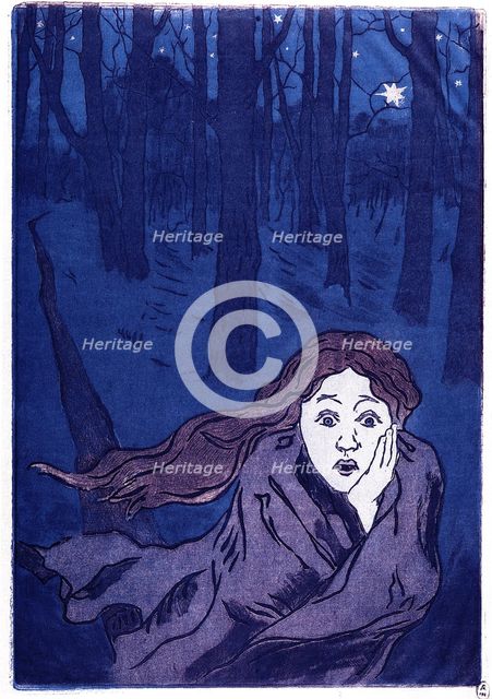 The Fear, 1893-1894. Artist: Yakunchikova, Maria Vasilyevna (1870-1902)