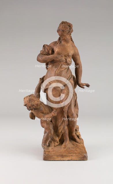 The Fear of Love, 1742. Creator: Jean-Louis Lemoyne.