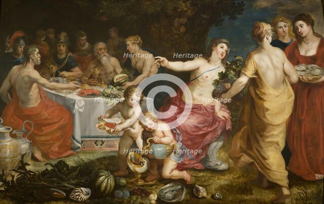 The Feast of Achelous, 1610-1615. Creator: Balen, Hendrik I, van (1575-1632).