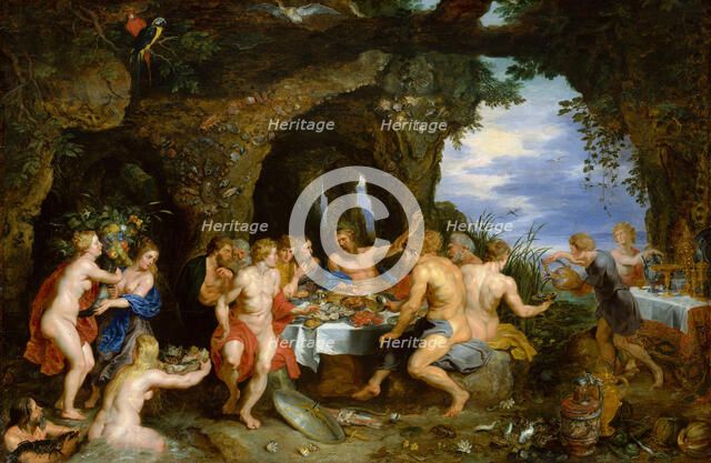 The Feast of Acheloüs, ca. 1615. Creators: Peter Paul Rubens, Jan Brueghel the younger.