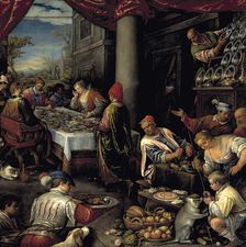 The Feast of Anthony and Cleopatra, late 16th-early 17th century. Creator: Leandro Bassano