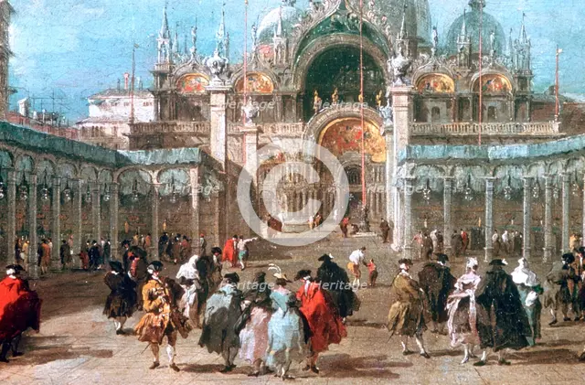 'The Feast of Ascension in the Piazza San Marco', c1775. Artist: Francesco Guardi