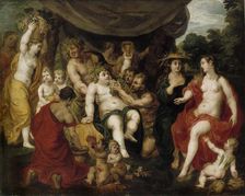 The feast of Bacchus, 1615-1637. Creator: Johannes Rottenhammer the elder