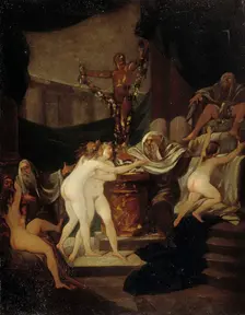 The Feast of Bacchus, 1780-1850. Creator: Alexandre-Evariste Fragonard