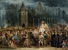The Feast of Fools (La Fête des Fous). The Hunchback of Notre-Dame by Victor Hugo