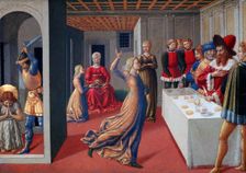 The Feast of Herod and the Beheading of Saint John the Baptist 1461-1462. Artist: Benozzo Gozzoli