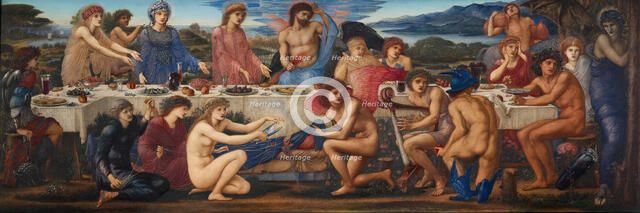 The Feast of Peleus, mid-late 19th century. Creator: Sir Edward Coley Burne-Jones.