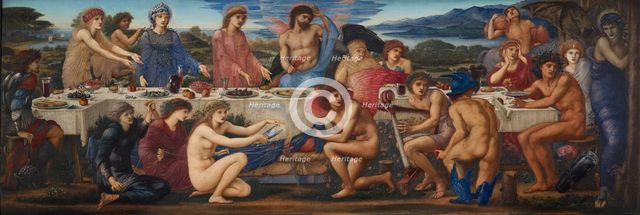The Feast of Peleus, mid-late 19th century. Creator: Sir Edward Coley Burne-Jones.