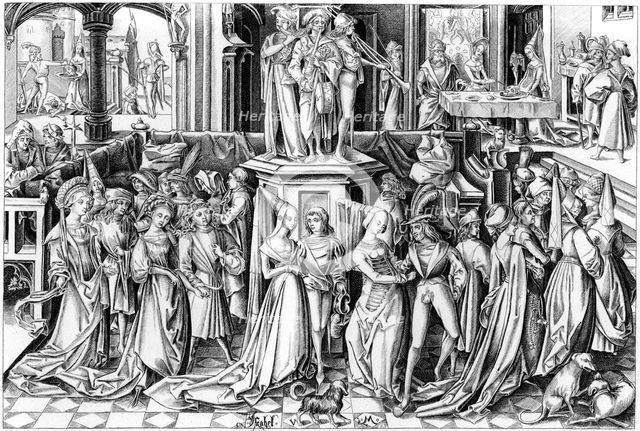 'The Feast of Salomé', c1490s (1849).Artist: Rosotte