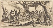 The Feast of the Bohemians, 1621. Creator: Jacques Callot
