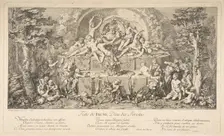 The Feast of the Faun.n.d. Creator: Claude Gillot
