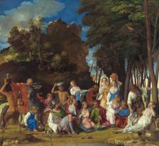 The Feast of the Gods, 1514/1529. Creator: Giovanni Bellini