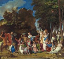 The Feast of the Gods, 1514/1529. Creator: Giovanni Bellini