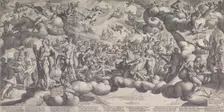 The Feast of the Gods at the Marriage of Cupid and Psyche, 1587., 1587. Creator: Hendrik Goltzius