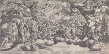 The Feast of the Gods at the Marriage of Cupid and Psyche, 1587., 1587. Creator: Hendrik Goltzius