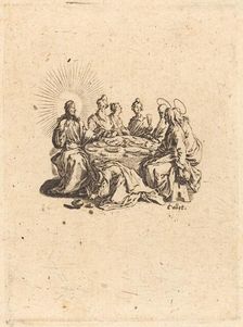 The Feast of the Pharisees, 1618. Creator: Jacques Callot
