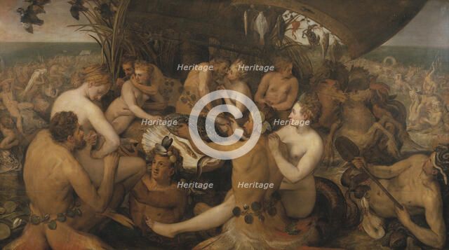 The Feast of the Seagods, 1561. Creator: Frans Floris.
