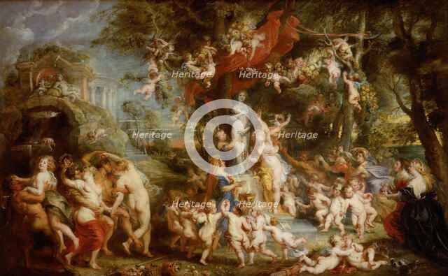 The Feast of Venus (The festival of Venus Verticordia), 1636-1637. Artist: Rubens, Pieter Paul (1577-1640)