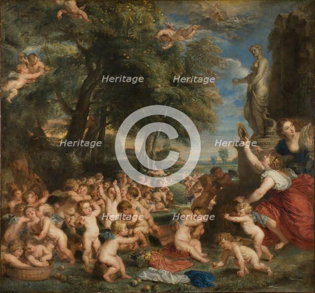The Feast of Venus (The festival of Venus Verticordia). Artist: Rubens, Pieter Paul (1577-1640)