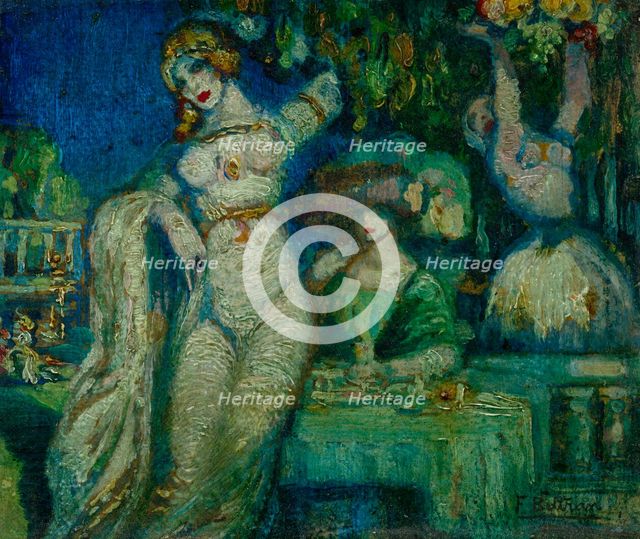 The Feast. Creator: Beltrán Massés, Federico (1885-1949).