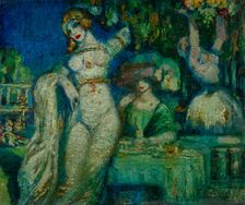The Feast. Creator: Beltrán Massés, Federico (1885-1949)