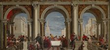 The Feast in the House of Levi, 1720-1769 Artist: Francesco Fontebasso