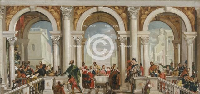 'The feast in the house of Levi, 1820-1885. Artist: Penry Williams.