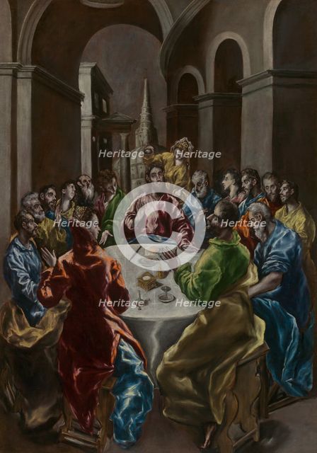 The Feast in the House of Simon, 1608/14. Creator: El Greco.