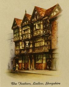 The Feathers, Ludlow, Shropshire 1936. Creator: Unknown