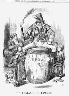The Fenian Guy Fawkes 1867. Creator: John Tenniel