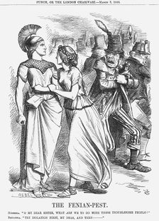 The Fenian-Pest 1866. Creator: John Tenniel