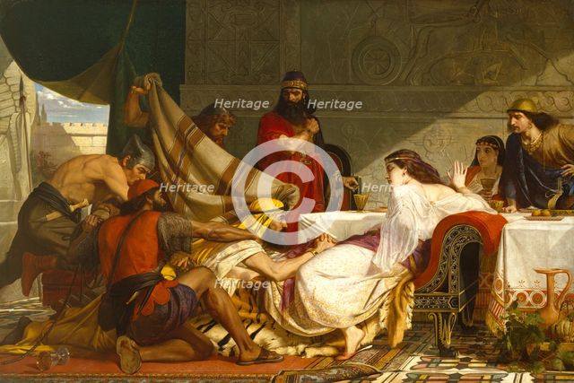 The Festival of Esther, 1865. Creator: Edward Armitage.