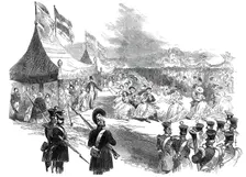 The Festival of St Gregory, 1845. Creator: Unknown