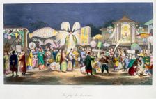 The Festival of the Lanterns, China, 1824-1827. Creator: Unknown