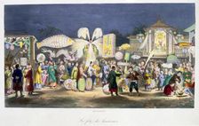 The Festival of the Lanterns, China, 1824-1827