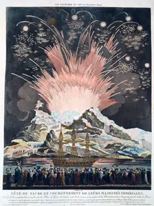 The Festivities of the Coronation, Paris, 2nd December 1804 19th century