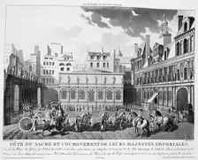 The Festivities of the Coronation, Paris, 2nd December 1804 19th century