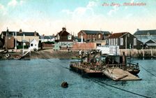 The ferry at Littlehampton, West Sussex, 1907