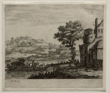 The Ferry Boat. Creator: Jan van Goyen (Dutch, 1596-1656)