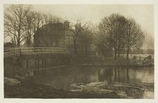 The Ferry Boat Inn, Tottenham, 1880s. Creator: Peter Henry Emerson