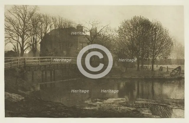 The Ferry Boat Inn, Tottenham, 1880s. Creator: Peter Henry Emerson.